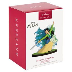 New! Disney Mulan 25th Anniversary Hallmark Keepsake Ornament 2023